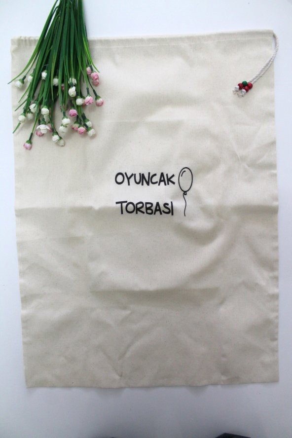 Büyük Boy Çok Amaçlı Büzgülü Oyuncak Torbası 50x70 - 2