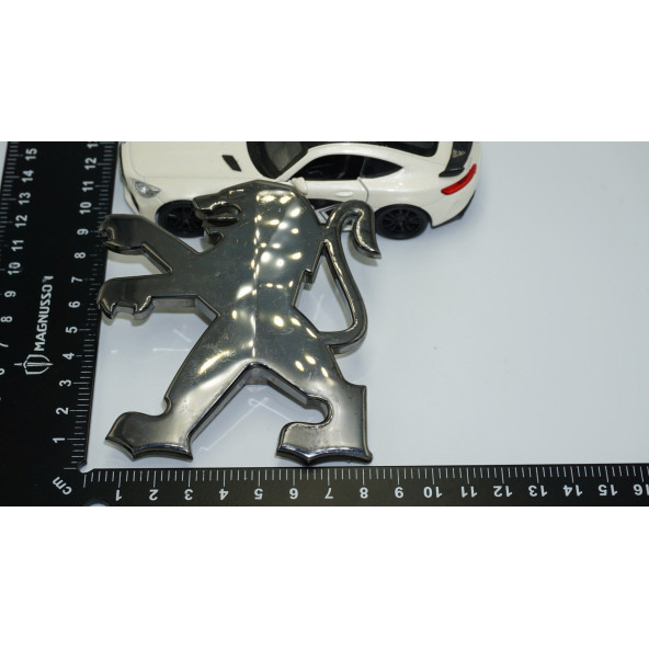 DK Peugeot 307 cc 607 2003 2009 Antresit Krom ABS Bagaj Logo Amblem - 5