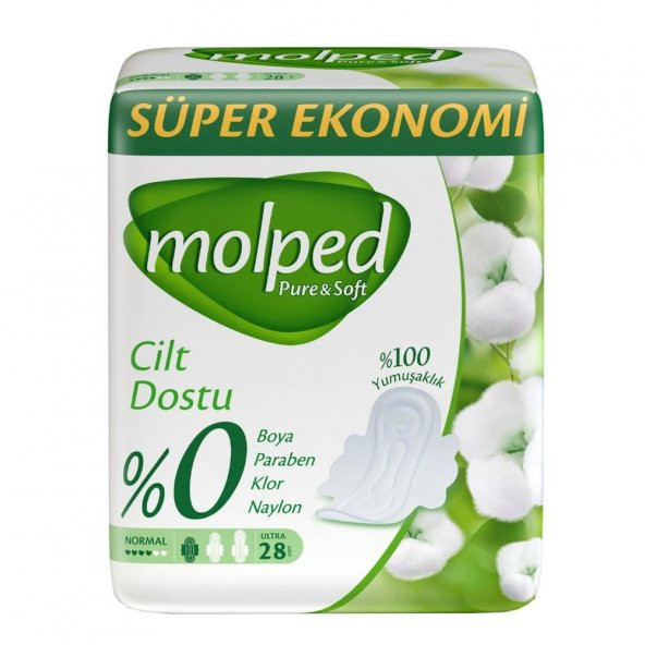 Molped Pure & Soft Super Eko Gece 18 li