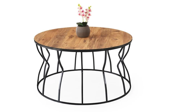 Lale Metal Orta Sehpa 80x43cm - 3