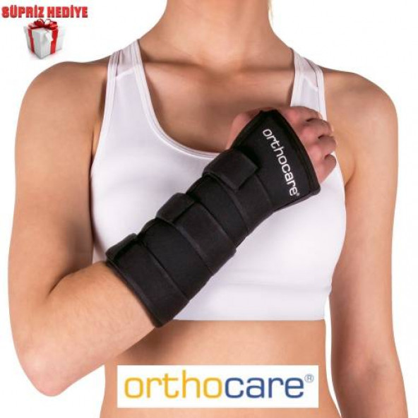 Orthocare 4325 Başparmak Destekli El Bilek Ateli (termoplastik) SAĞ