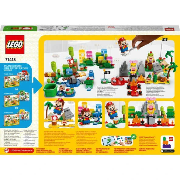 LEGO Super Mario 71418 Creativity Toolbox - Resim 2