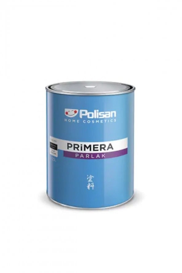 Polisan Primera Parlak Sentetik Yağlı Boya 0,75 lt Siyah - 1
