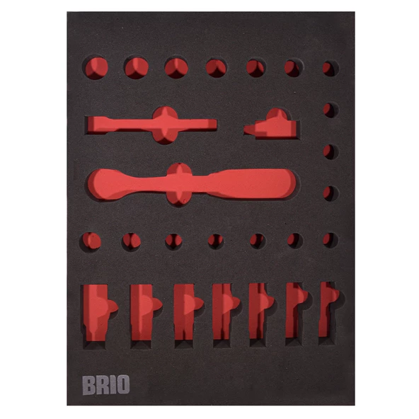 Brio Lokma Set 3/8-27 Parça B Line Sünger Yatak Boş