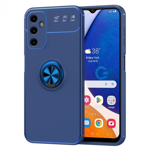 Samsung Galaxy A14 Kılıf Yüzüklü Kamera Korumalı Range Silikon Kılıf