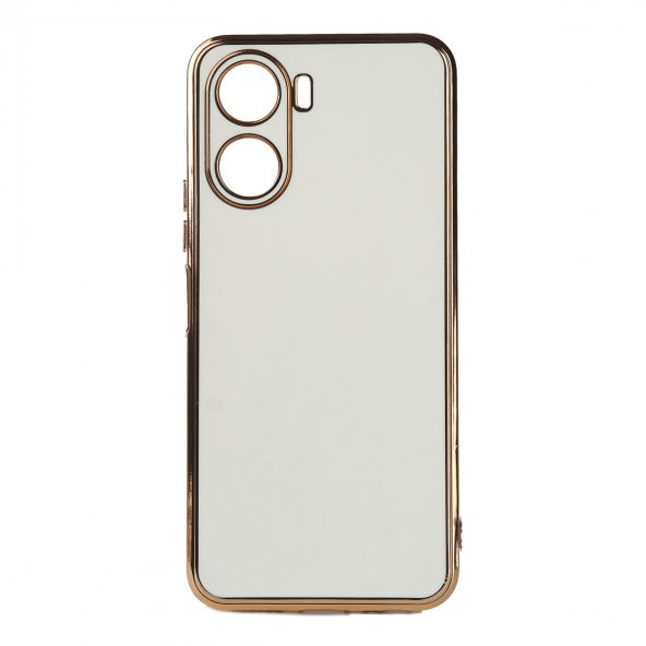 Vivo Y16 Kılıf Parlak Detaylı Kamera Korumalı Bark Silikon Kılıf - Resim 2