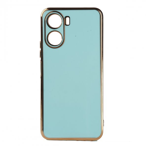 Vivo Y16 Kılıf Parlak Detaylı Kamera Korumalı Bark Silikon Kılıf - Resim 4