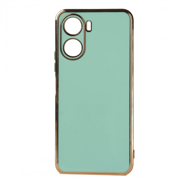 Vivo Y16 Kılıf Parlak Detaylı Kamera Korumalı Bark Silikon Kılıf - Resim 7