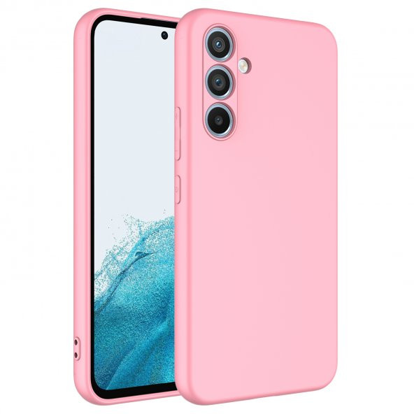 Samsung Galaxy A14 Kılıf Lansman İçi Kadife Kamera Korumalı Nano Silikon Kılıf - 3