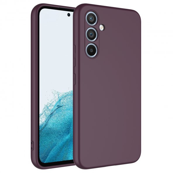 Samsung Galaxy A14 Kılıf Lansman İçi Kadife Kamera Korumalı Nano Silikon Kılıf - 5