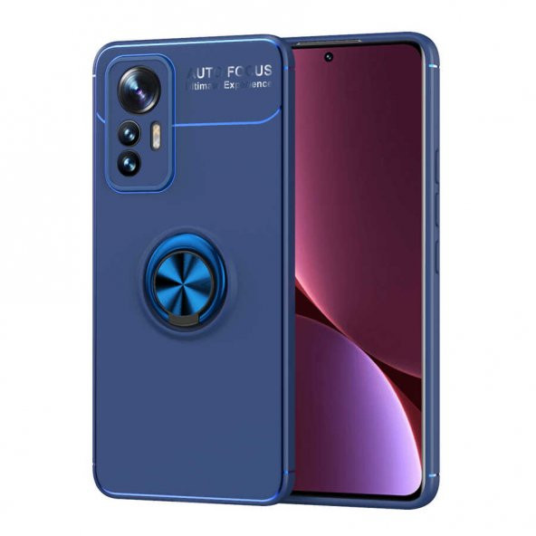 Xiaomi Mi 12 Lite Kılıf Yüzüklü Kamera Korumalı Range Silikon Kılıf - 2