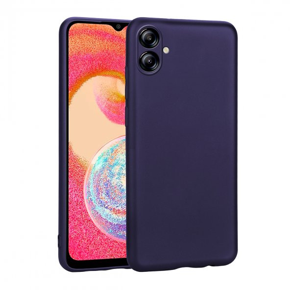 Samsung Galaxy A04E Kılıf  Yumuşak Dokulu Kamera Korumalı Premium Silikon Kılıf PRM - 2