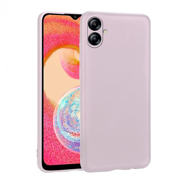 Samsung Galaxy A04E Kılıf  Yumuşak Dokulu Kamera Korumalı Premium Silikon Kılıf PRM - 4