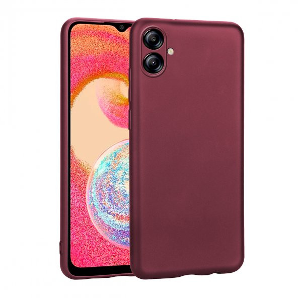 Samsung Galaxy A04E Kılıf  Yumuşak Dokulu Kamera Korumalı Premium Silikon Kılıf PRM - 5