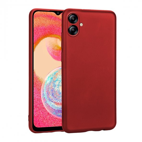 Samsung Galaxy A04E Kılıf  Yumuşak Dokulu Kamera Korumalı Premium Silikon Kılıf PRM - 6
