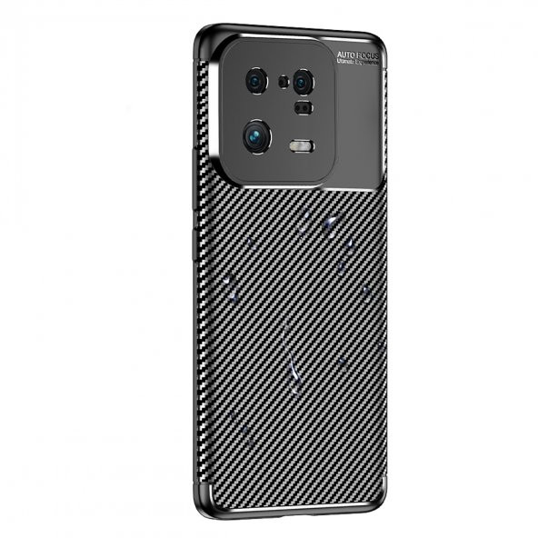Xiaomi Mi 13 Pro Kılıf Focus Karbon Kamera Korumalı Silikon Kılıf - 6