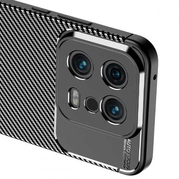Xiaomi Mi 13 Kılıf Focus Karbon Kamera Korumalı Silikon Kılıf - 5