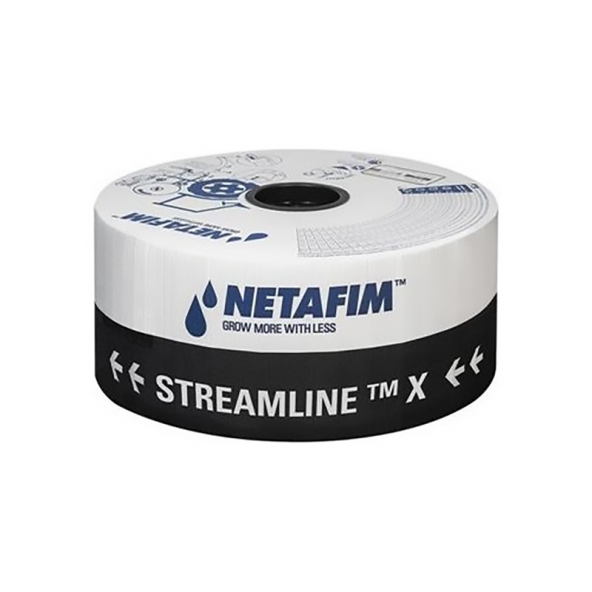 NETAFİM STREAMLINE™ X EZ ( 20 cm 1,6 lt/h ) 2500 metre TEK YILLIK DAMLA SULAMA BORUSU