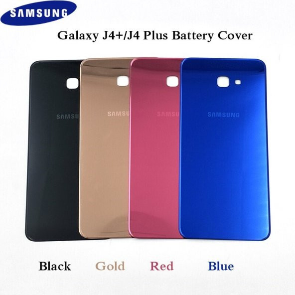 Samsung J415 J4 Plus Arka Kapak Pil Batarya Kapağı A+++Süper Kalite