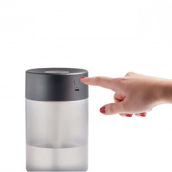 Lexon Horizon Difüzör Aromaterapi Nemlendirici ve Buğu Yapıcı - Metalik Gri - 4