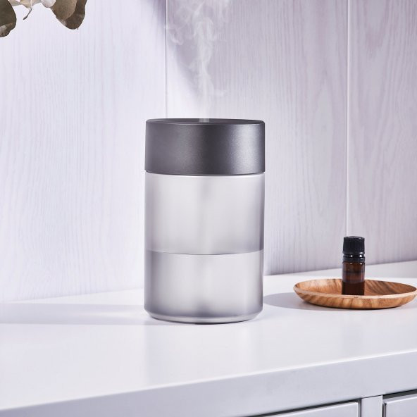 Lexon Horizon Difüzör Aromaterapi Nemlendirici ve Buğu Yapıcı - Metalik Gri - 7