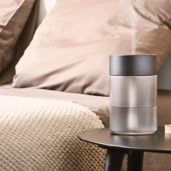 Lexon Horizon Difüzör Aromaterapi Nemlendirici ve Buğu Yapıcı - Metalik Gri - 8