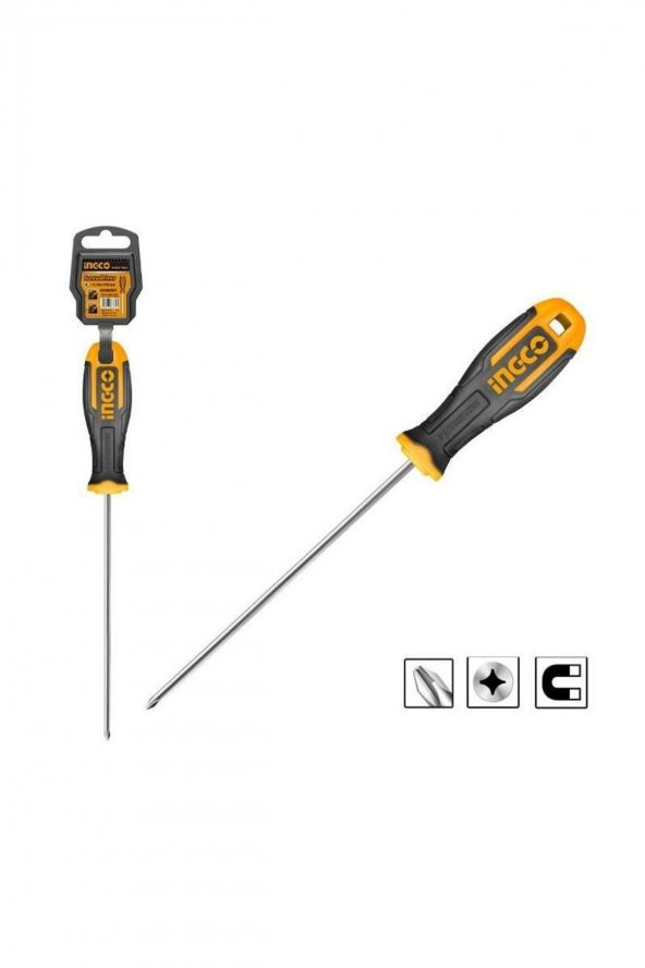 ingco Mıknatıslı Yıldız Tornavida Ph1x75mm