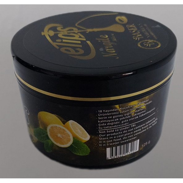Elips Limon Nane Aromalı Bitkisel Nargile Melası 125 Gram