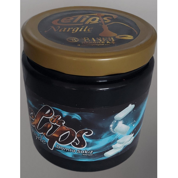 Elips Damla Sakız Aromalı Bitkisel Nargile Melası 1 Kg