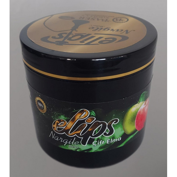 Elips Çift Elma(Anason) Aromalı Bitkisel Nargile Melası 250 Gram