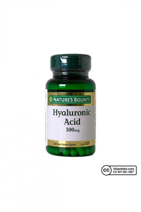 Hyaluronic Acid 100 Mg 30 Kapsül