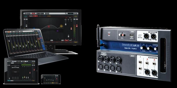 Soundcraft Ui12 12 Kanal Digital Mixer - 1