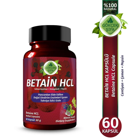 Betain HCL Kapsül (Betaine HCL Capsule)