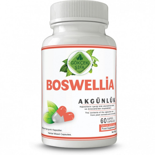 Boswellia 1000 mg 60 Kapsül