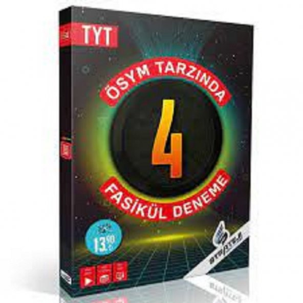 TYT 4 Fasikül Deneme Strateji Yayınları