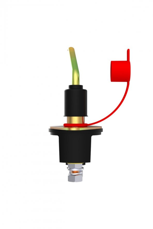 METAL AKÜ DEVRE KESİCİ ŞALTER - 12V 24V 300A - 4