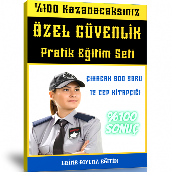 Özel Güvenlik Pratik Eğitim Seti