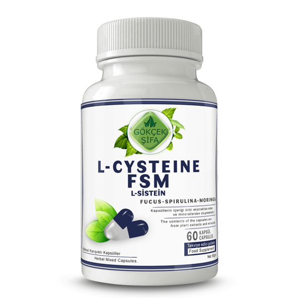 L-Cysteine Fsm 1000 mg 60 Kapsül