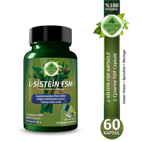 Fsm L Sistein Kapsül (FSM L CYSTEİNE CAPSULE) 60 Adet