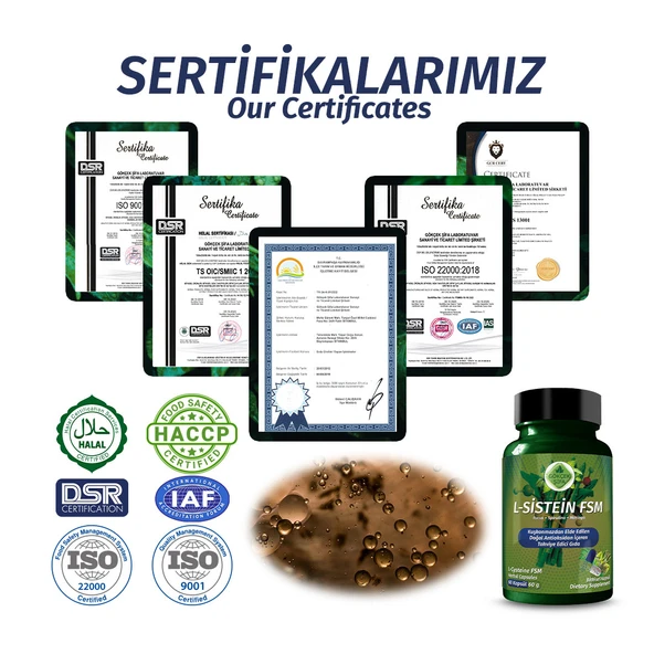 Fsm L Sistein Kapsül (FSM L CYSTEİNE CAPSULE) 60 Adet - 5