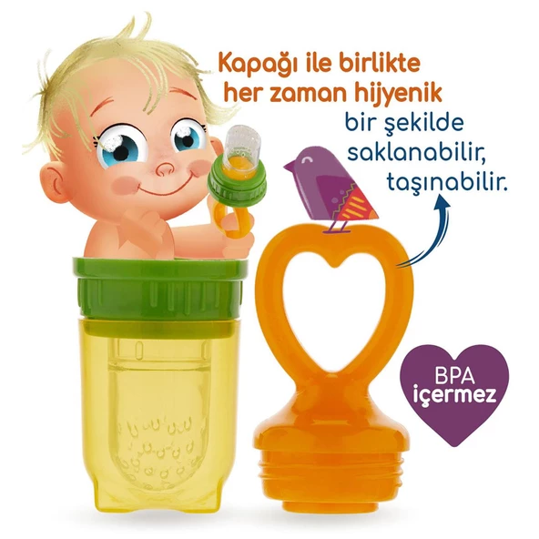 Bebedor 589 Silikon Meyve Ve Sebze Süzgeci 6+ Ay - 3