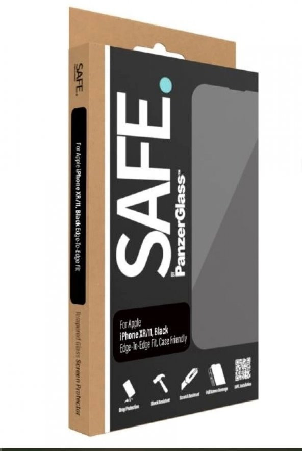 SAFE. by PanzerGlass™ Ekran Koruma Apple iPhone 11 | XR | Edge-to-Edge