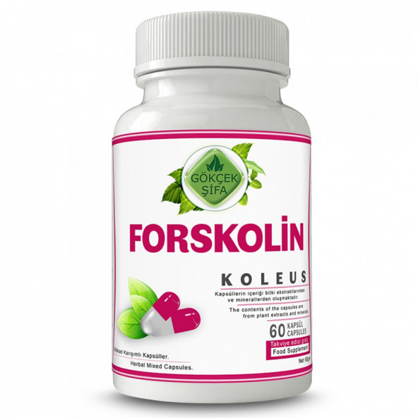 Forskolin 1000 mg 60 Kapsül