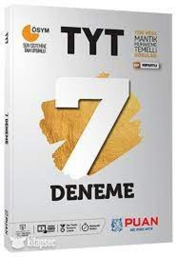 koşullarıTYT Video Çözümlü 7 Deneme Puan Yayınları