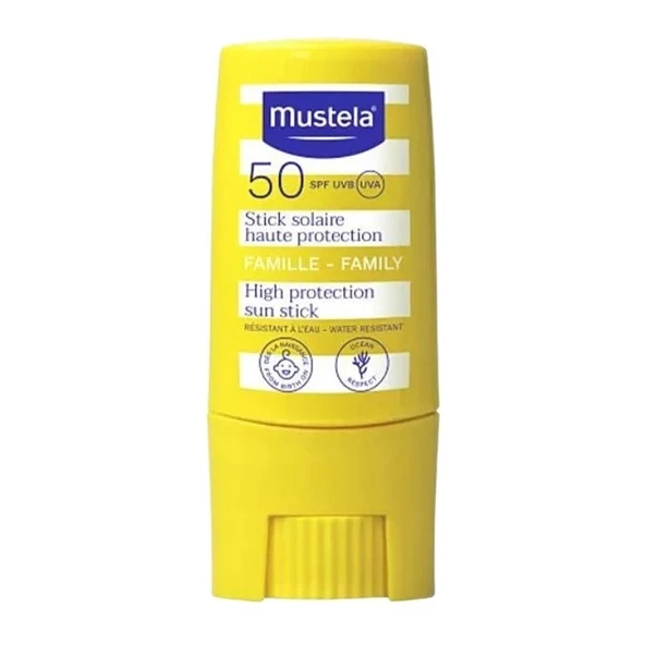 Mustela Yüksek Koruma Faktörlü SPF 50 Stick Güneş Kremi 9ML