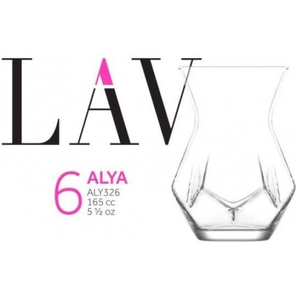 LAV Alya Çay Takımı Seti 12'li Set - 4