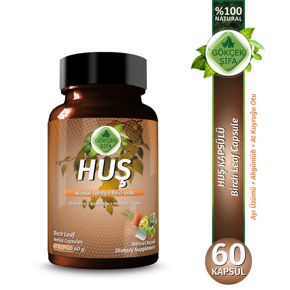Huş Kapsül (BETULA PENDULA CAPSULE) 60 Adet ürün görseli