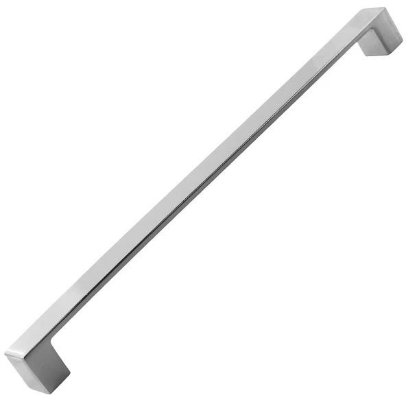 Bihter Düz Mobilya Mutfak Dolabı Çekmece Dolap Kapak Kulpu Kulpları Kulbu Krom 224 Mm Metal Kulp - 3