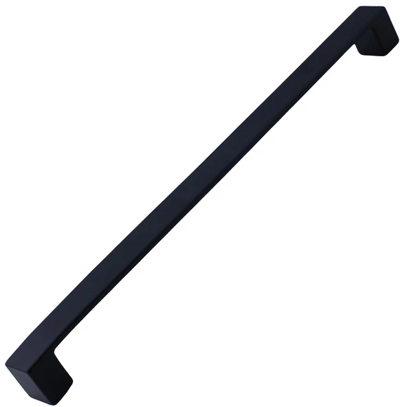 Bihter Düz Mobilya Mutfak Dolabı Çekmece Dolap Kulpu Kulbu Siyah (224 MM-22.4 CM) Metal Kulpları - 4