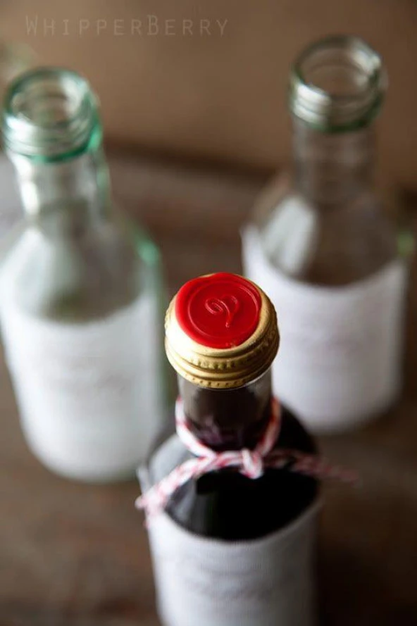 Fitilli Mühür Mumu Çubuk Gülpembe Resmi Damga Zarf Davetiye - Resim 8